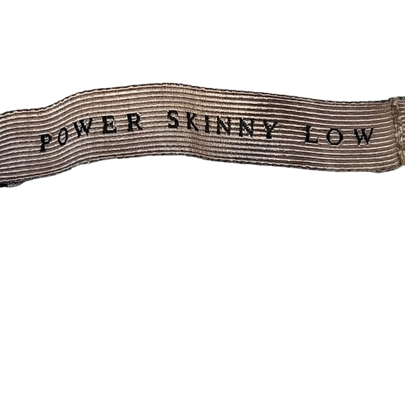 Guess Los Angeles power skinny low denim white jeans pants 27 - Picture 7 of 11